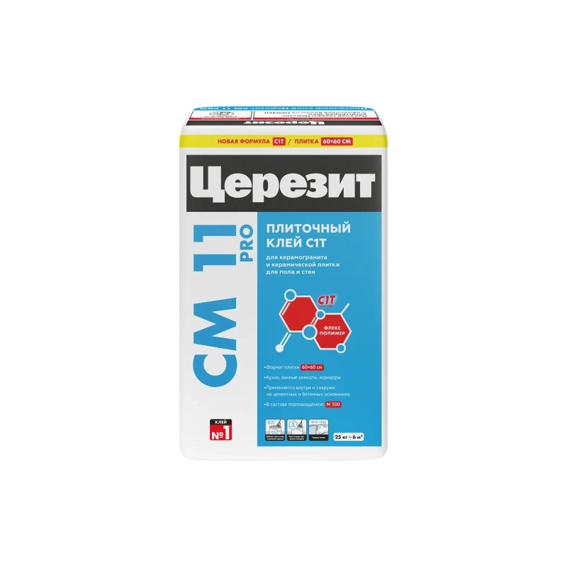 CERESIT Клей для плитки СМ 11 25кг