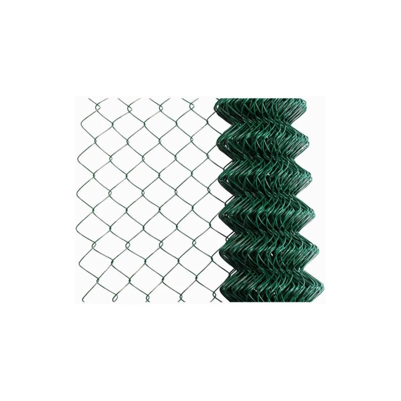 Сетка Рабица в ПВХ оплетке 55х55 1,5*10м, ф2,6