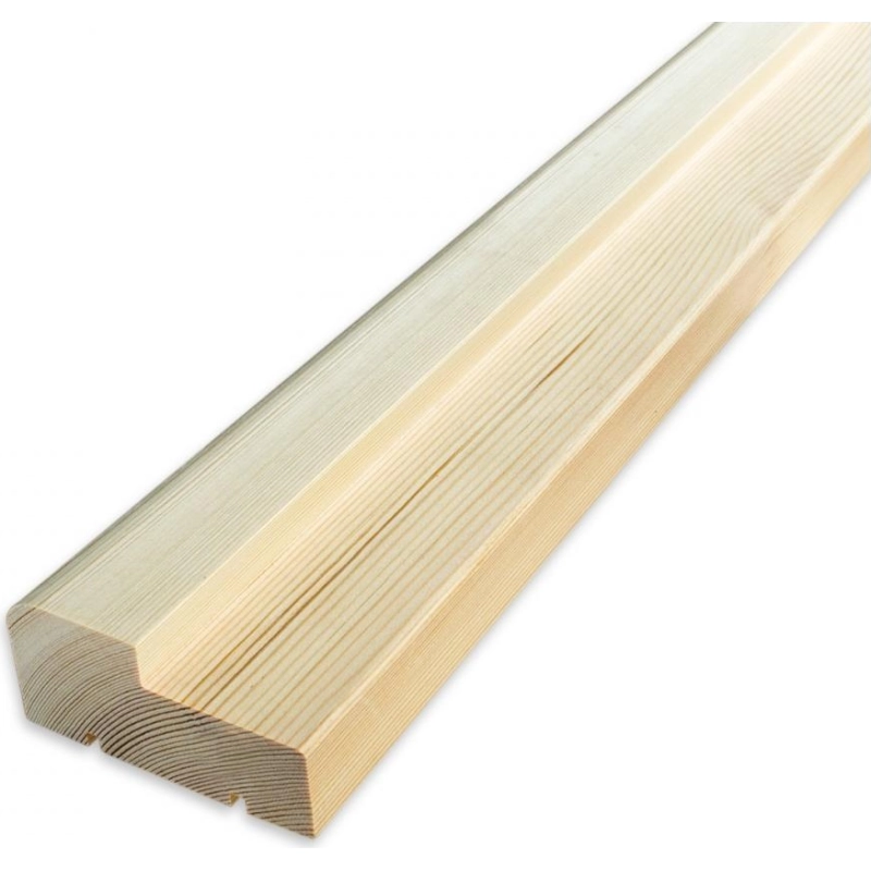 Коробка дверная грунтованная (100мм) 2,1м