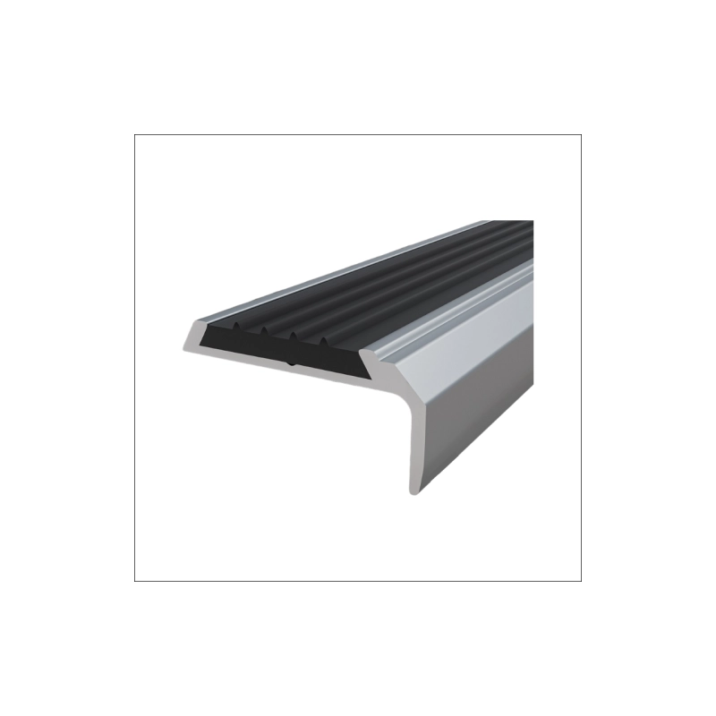 Угол 40*20мм 0,9м (Алюминий с резин.вставкой)