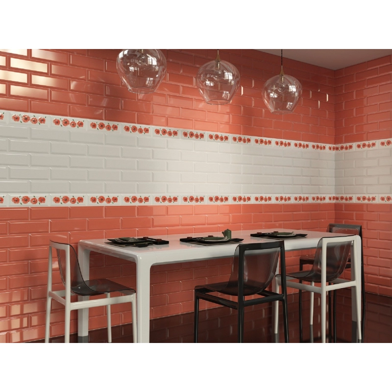 Плитка Metro white wall Стена 01 100х300 м.кв 1c