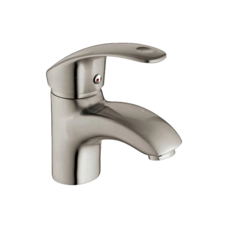 НВ1021-5 Смеситель HAIBA д/раковины, однорыч. Сатин