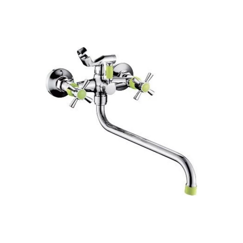 Р54 Смеситель Potato ванна, кругл. излив двурук Р2254-11