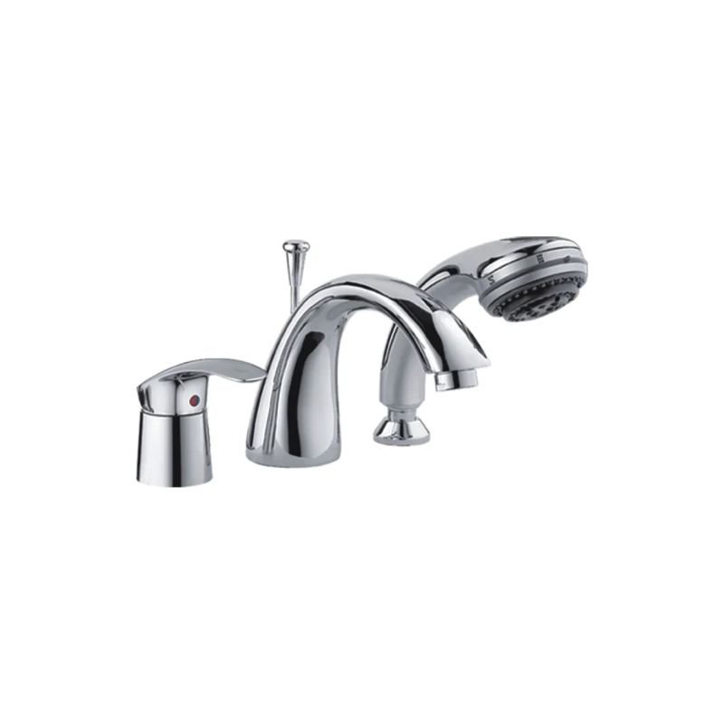 НВ1170 Смеситель HAIBA д/акрил.ванн однорыч.врезной на 3отв