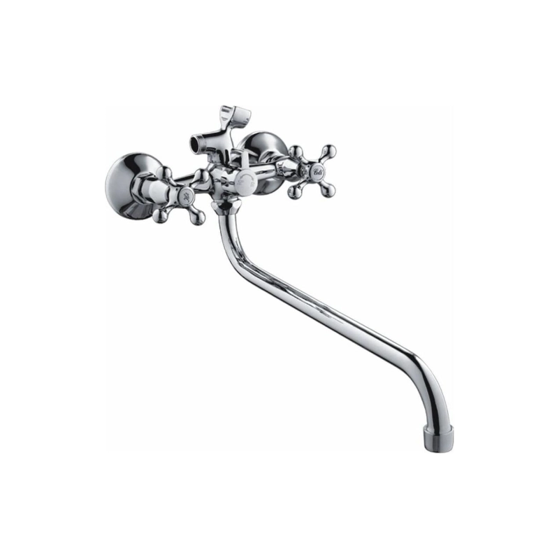 HB2208 Смеситель HAIBA д/ванны с шар.перекл, хром