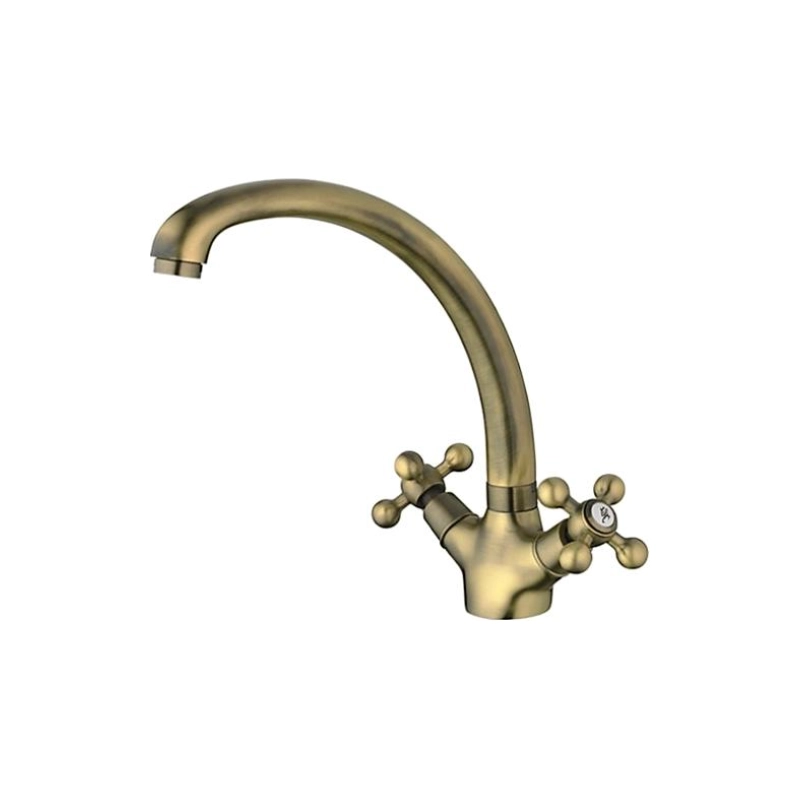 НВ4219-4 Смеситель HAIBA д/кухни под бронзу