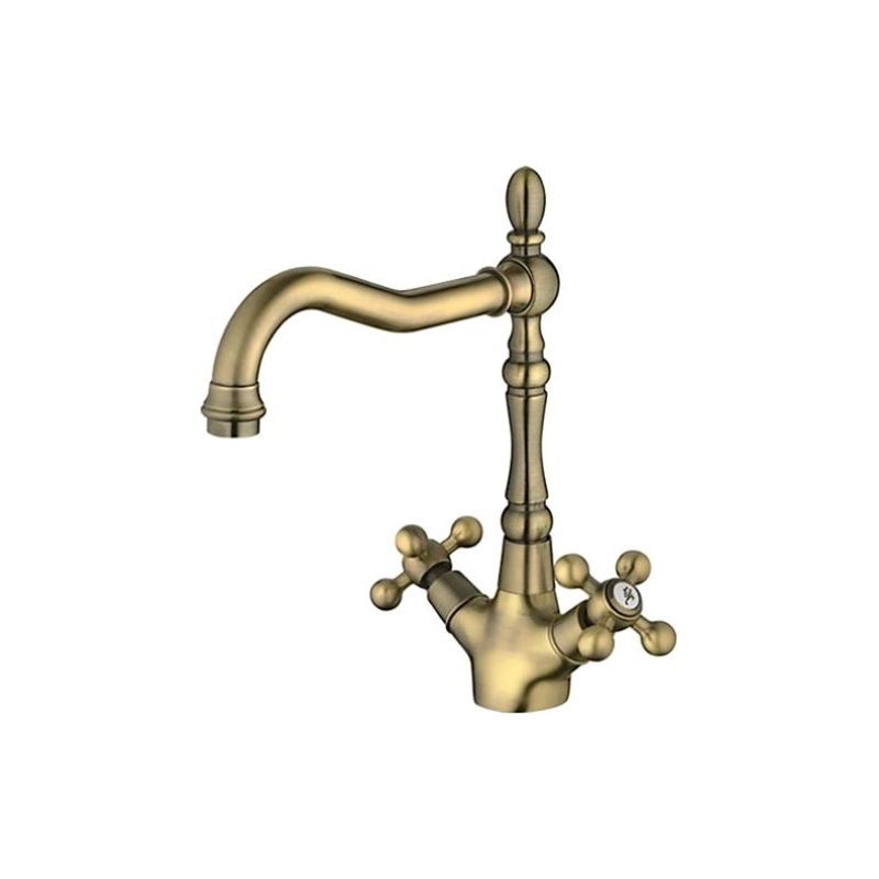 НВ4419-4 Смеситель HAIBA д/кухни под бронзу