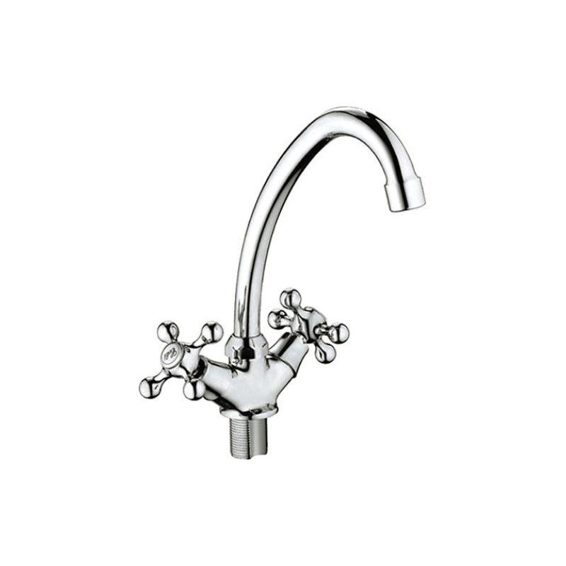 НВ4908 Смеситель HAIBA д/кухни с гайкой хром