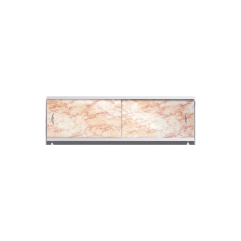 Экран 150 см Стандарт бежевый мрамор №26