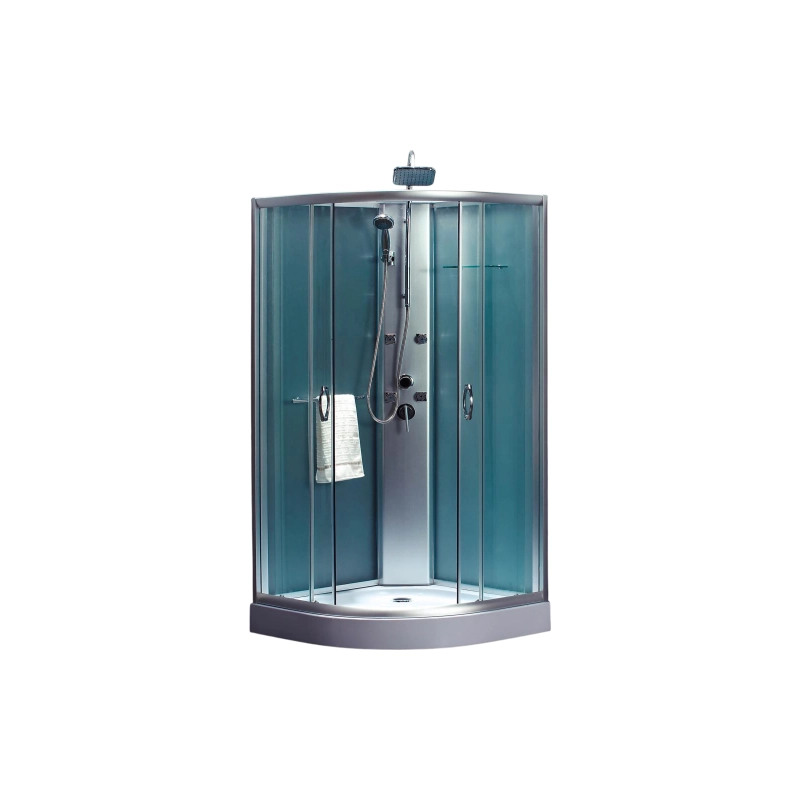 Душевая кабина CORSO 120*80/195 SLT-2515R B/П мат/ал(мат) п/кр