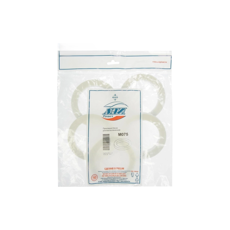 АНИ ПЛАСТ М075 Прокладка бачка унитаза вспененная