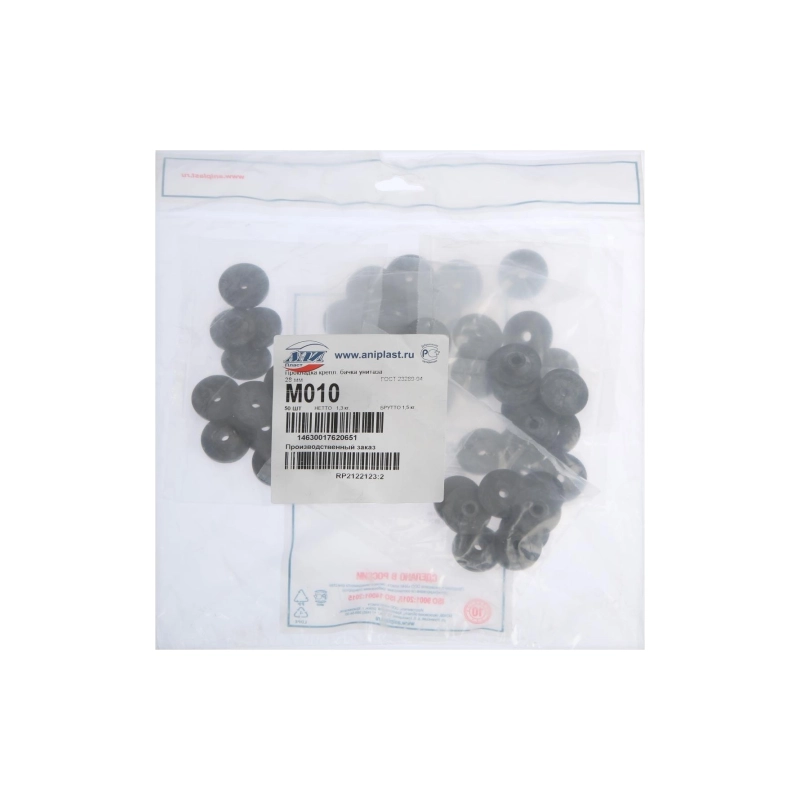 АНИ ПЛАСТ М010 Прокладка крепл.бачка унитаза 28мм