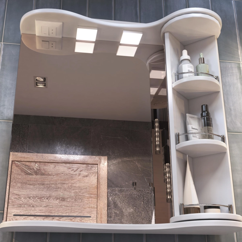 CALLAO 70 Зеркало с шкаф №24-700