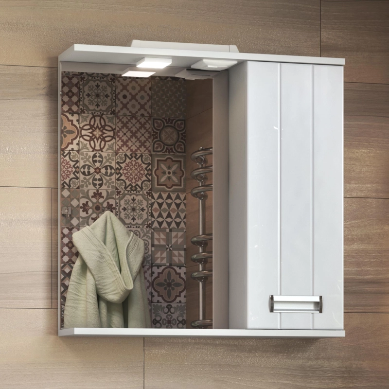 DIANA 70 Зеркало со шкафом прав с св