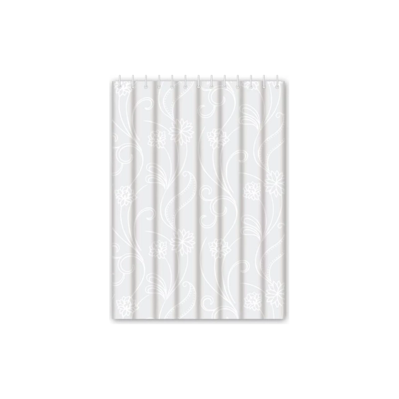 HB75001 Шторка для ванны 1,8*1,8 HAIBA (полиэтилен)