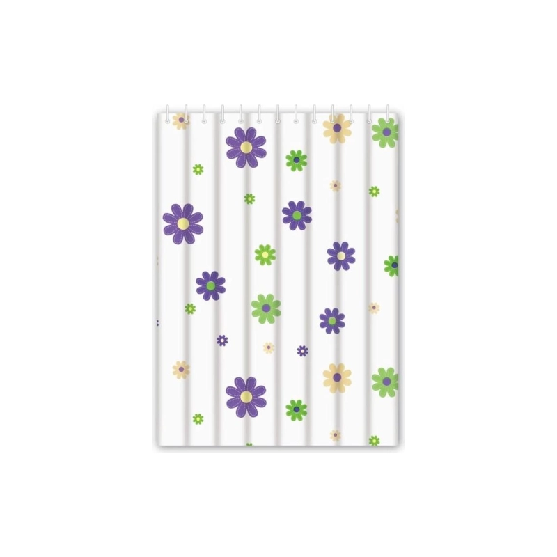 HB75060 Шторка для ванны HAIBA (1,8*1,8,полиэтилен)