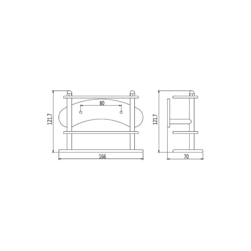 НВ102 Держатель д/зубных щетокHAIBA