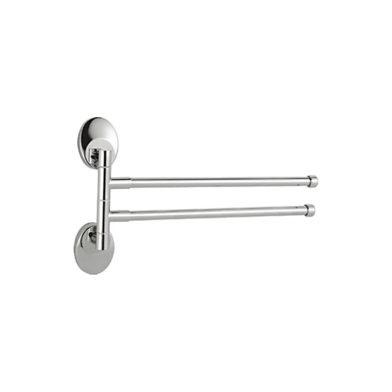 НВ1612 Полотенцедержатель 2-е рога HAIBA