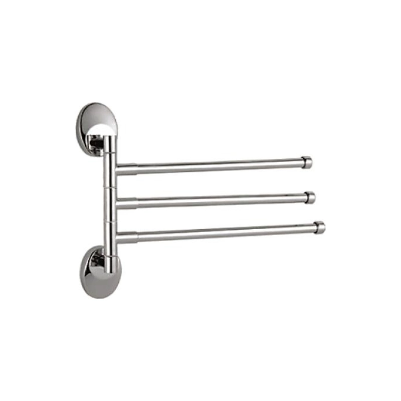 НВ1613 Полотенцедержатель 3-е рога HAIBA