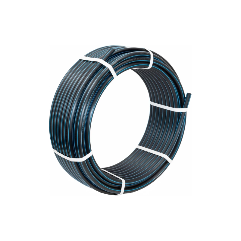 Труба ПЭ д.32 мм PN-8 чёрная (м.)