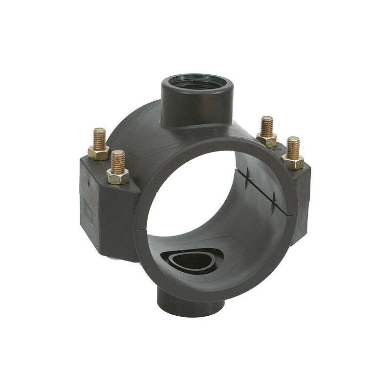 ПЭ-СП Двухсторонняя седловая врезка 50х3/4х3/4