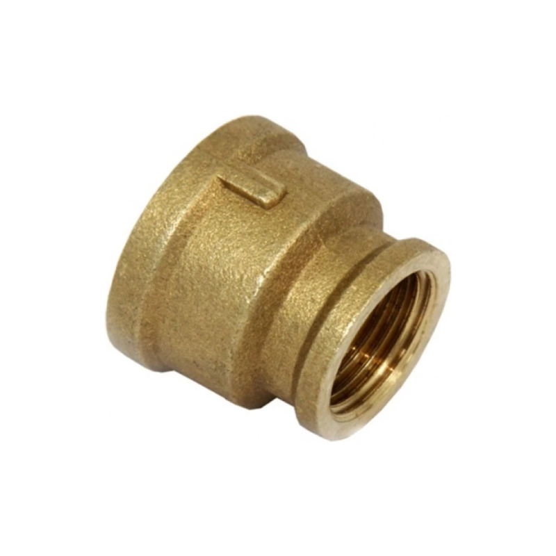 Муфта 2 х 1 1/2 вв, латунь