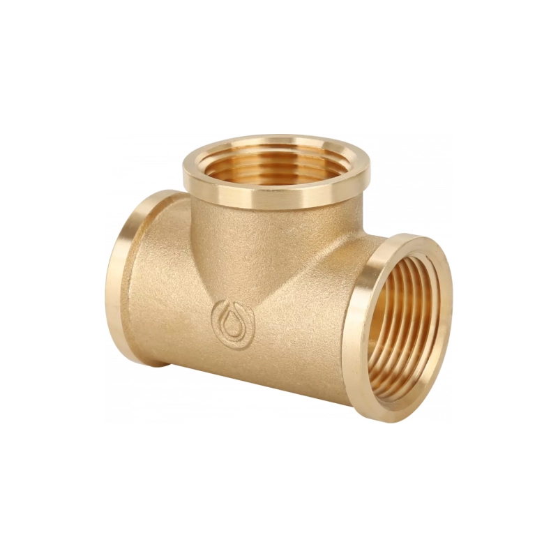 Тройник 1-1/4, латунь