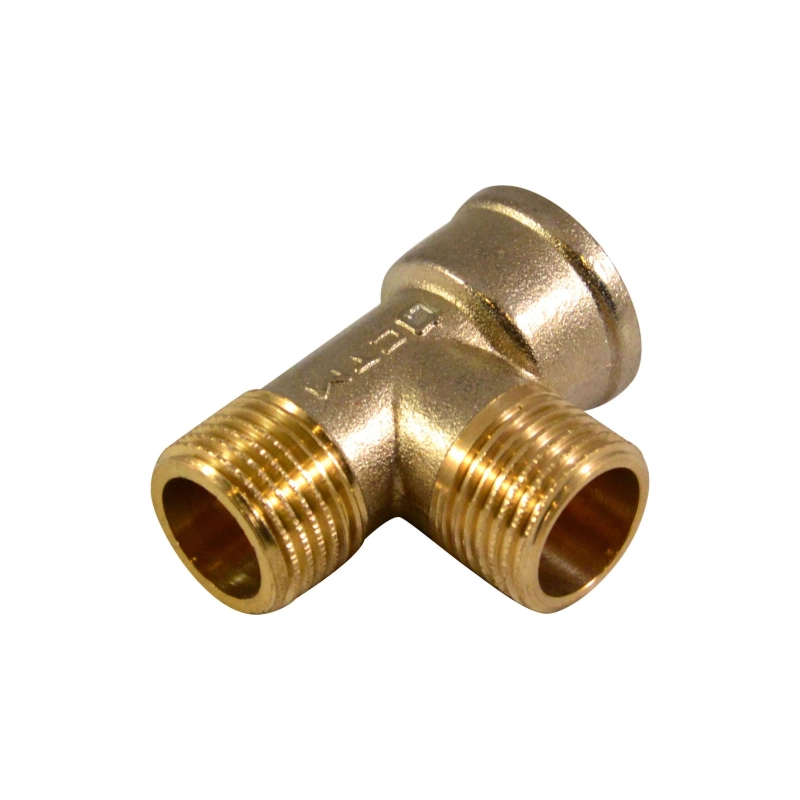 Тройник 1/2 внн латунь