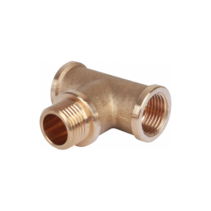 Тройник 3/4 внв, латунь