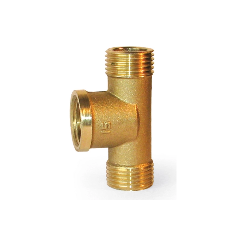 Тройник 3/4 нвн, латунь