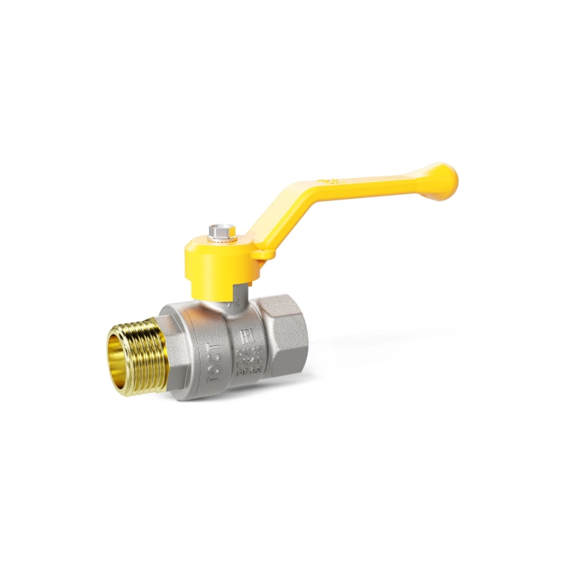 Кран шаровый газовый 3/4 гш ручка ник.. LD Pride PN40