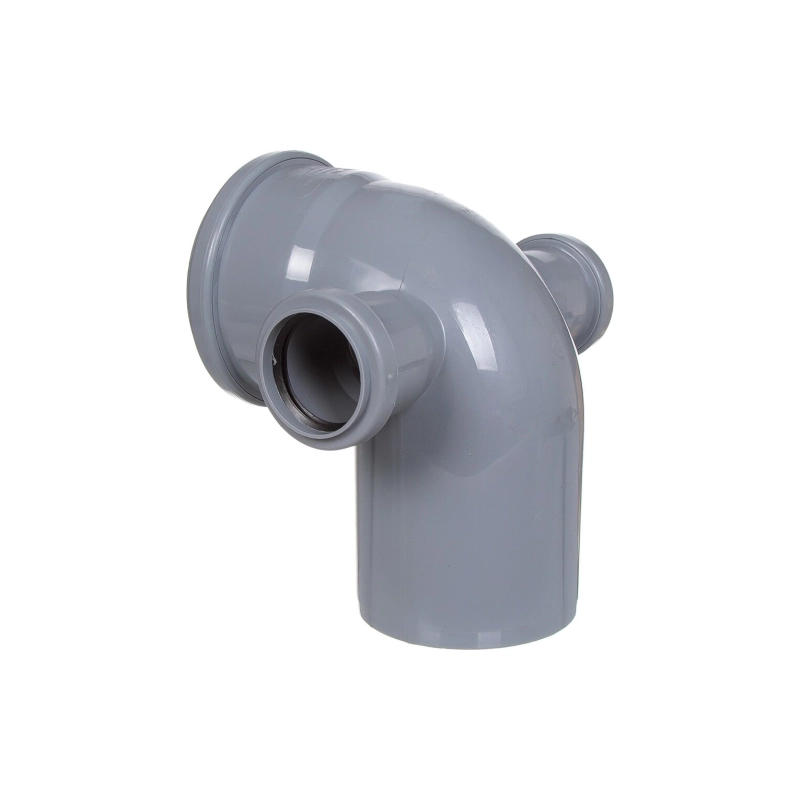 Ю-Пласт Колено комб. D110/50/50 (90 двойное)