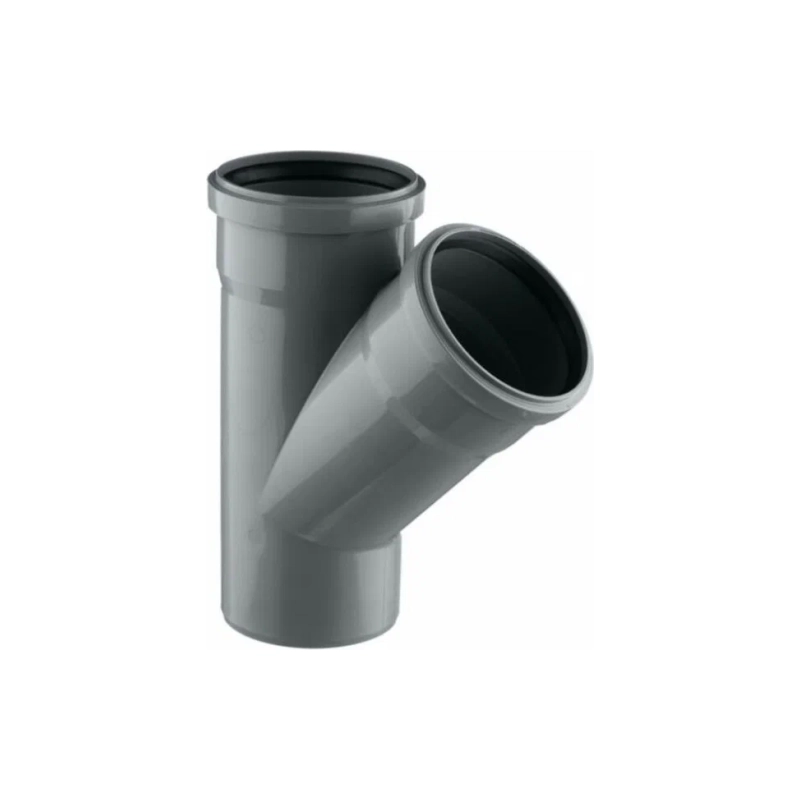 Ю-Пласт Тройник канал. внутр. ПП д. 110х110/45