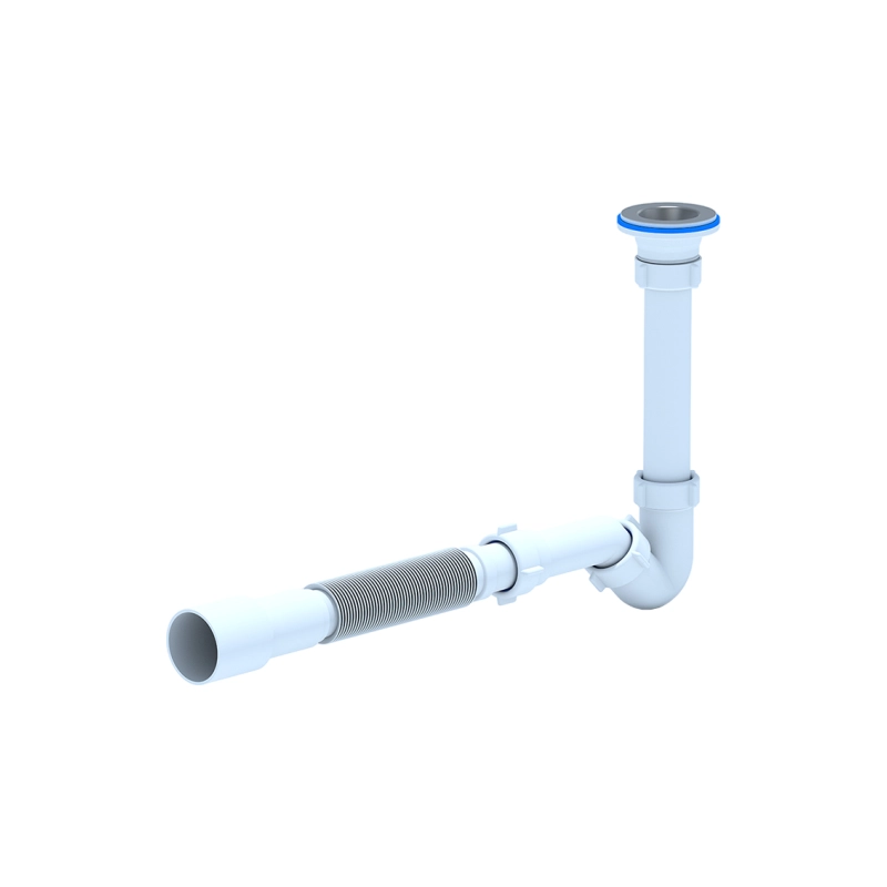 АНИ ПЛАСТ BD1016 Сифон д/биде 1 1/4х32 с трубой 32х40/50