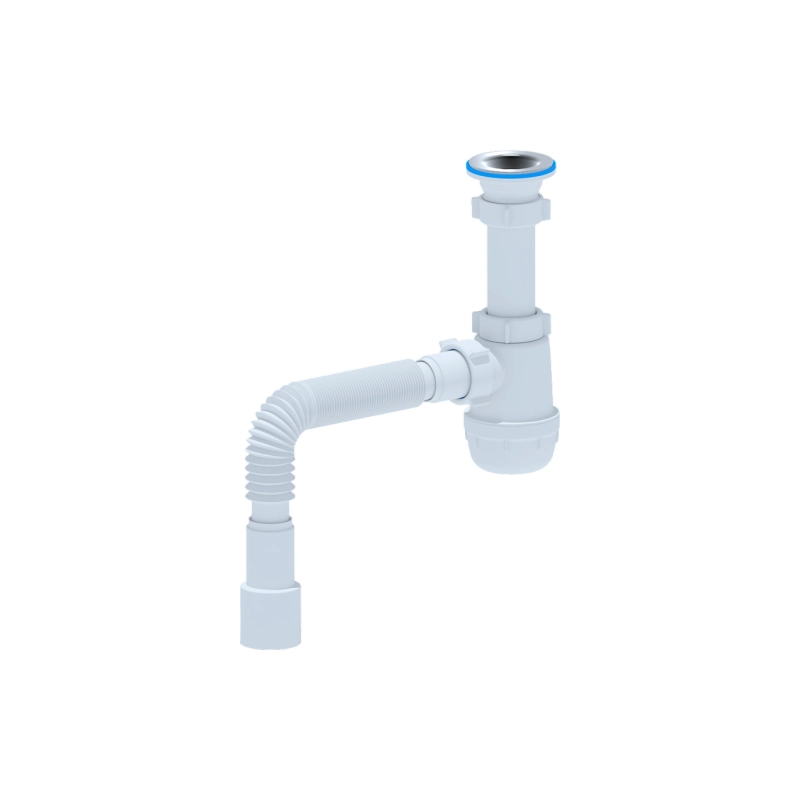 АНИ ПЛАСТ А0115 Сифон Ани, 1 1/2*40 с гибкой трубой 40х40/50