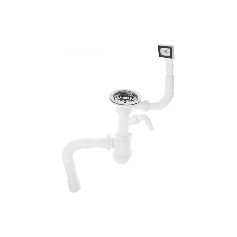 АНИ ПЛАСТ А1045SA15 Сифон Ани, мойка 3 1/2*40 пер.пям д/мойки