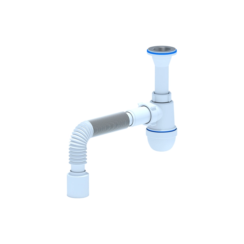 АНИ ПЛАСТ С2010 Сифон Ани, умывальник 1 1/4*40 с гибкой трубкой 40х50