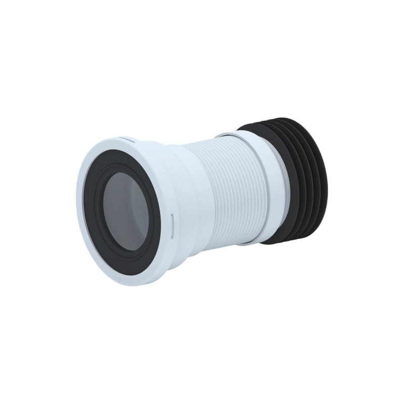 АНИ ПЛАСТ К918 Удлинитель гибкий для унитаза с метал.спиралью d110мм