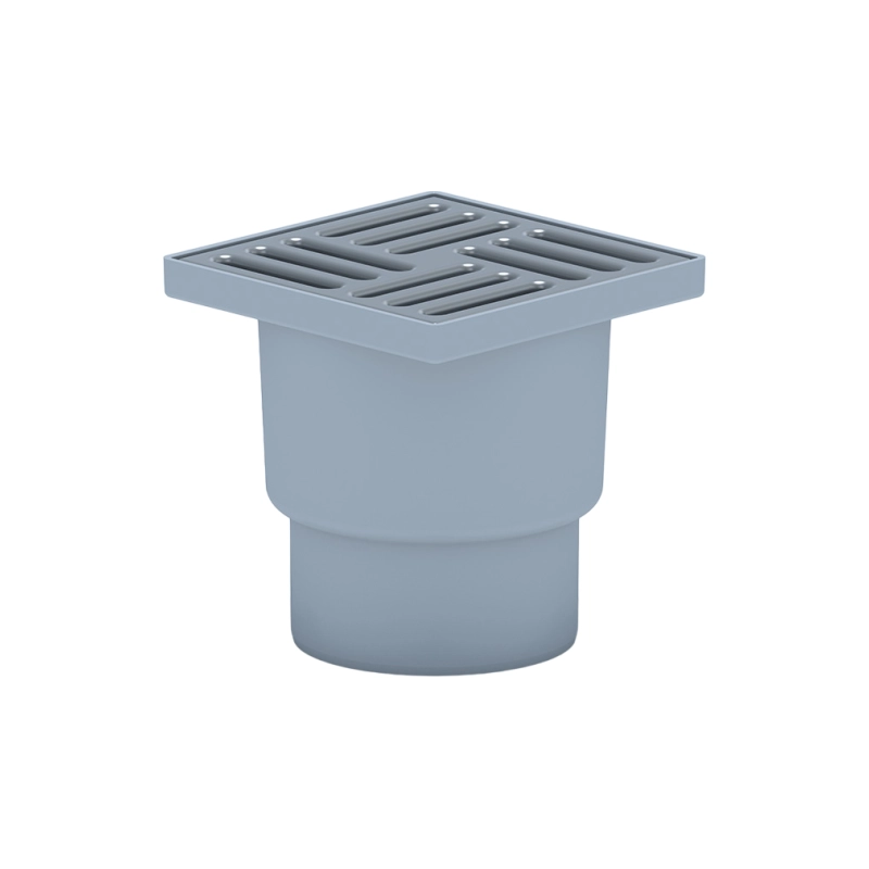 АНИ ПЛАСТ ТА1212 Трап верт.вып.110 с решеткой