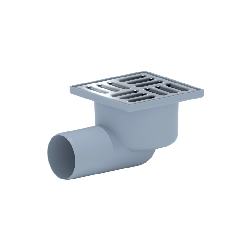 АНИ ПЛАСТ ТА5102 Трап гор.вып. 50 с решеткой из нерж.стали 10*10