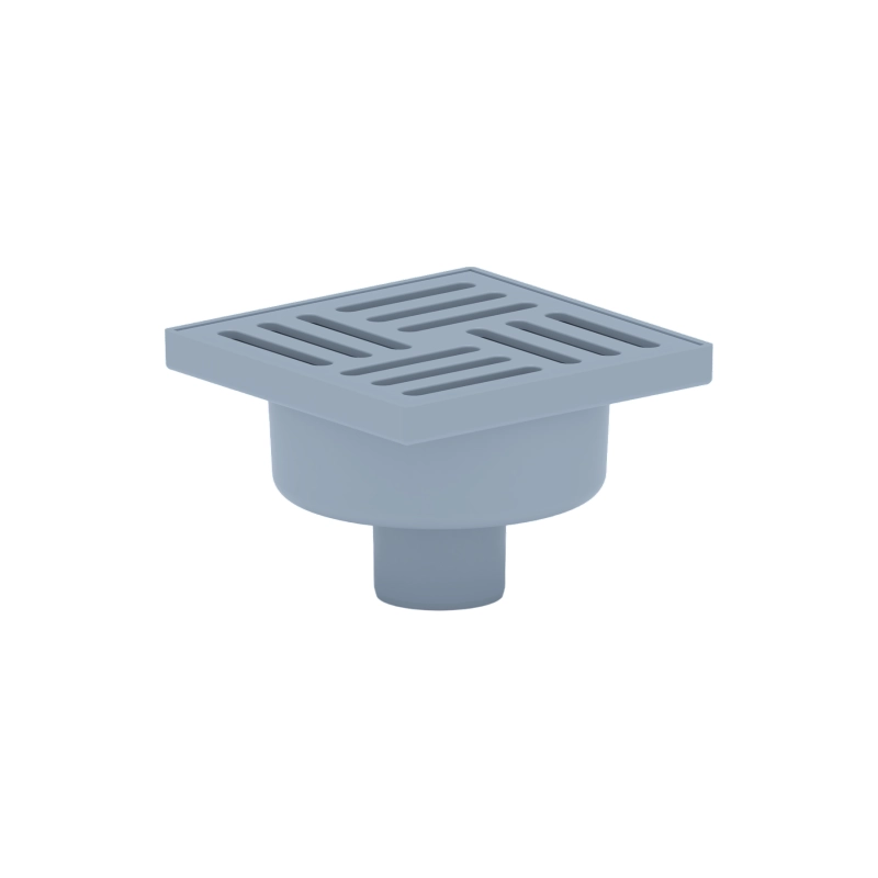 АНИ ПЛАСТ ТА5210 Трап верт.вып. 50 с решеткой из платика 150*150