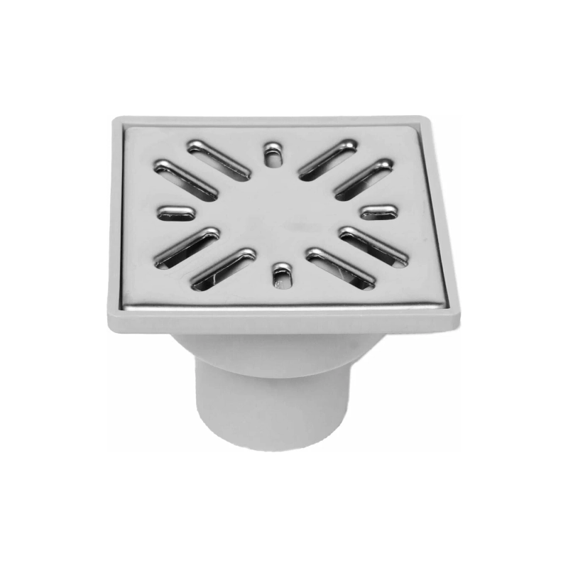 Ю-Пласт КВ Трап пласт. 50 верт. решетка нерж 15*15 