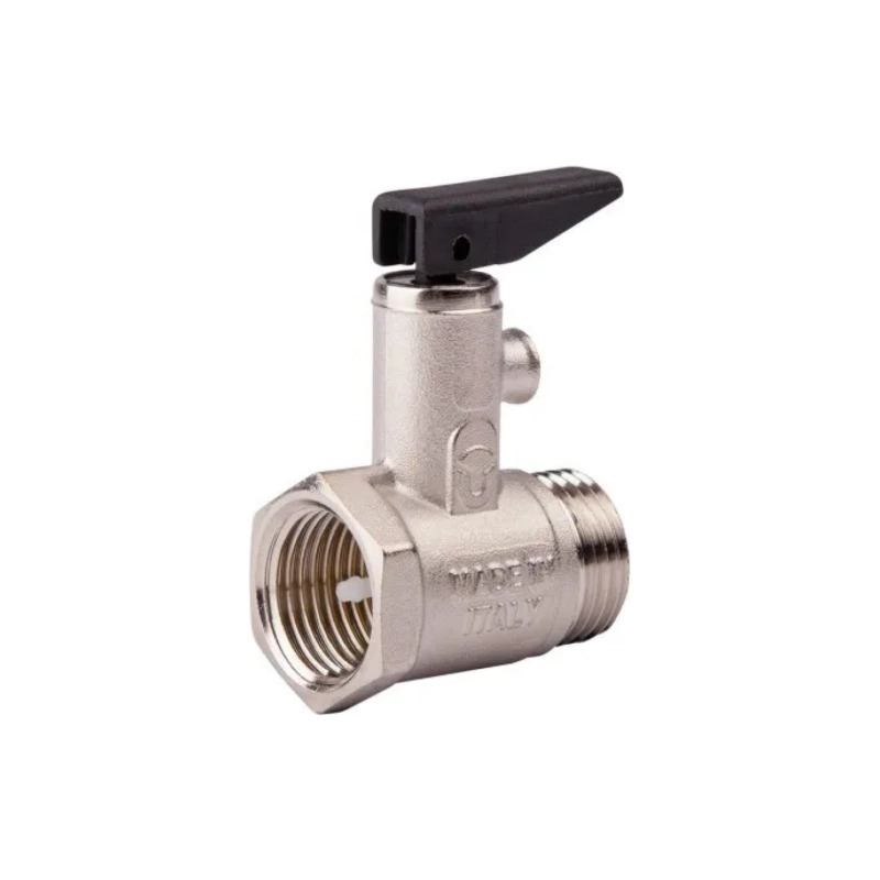 Клапан обратный подрывной с ручкой, латунь