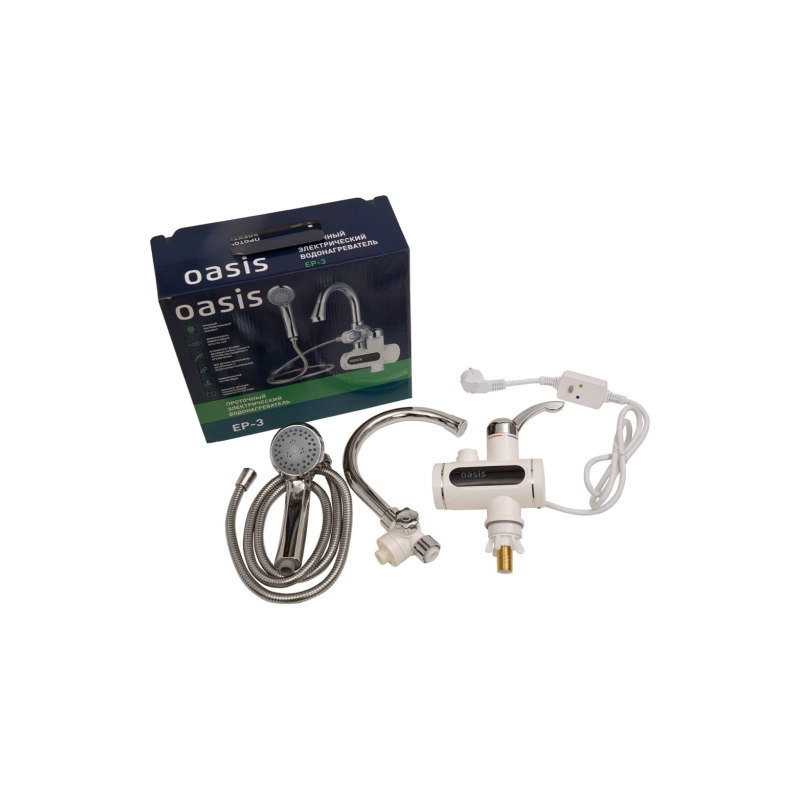 Водонагреватель электр.проточный OAЗИС EP-3
