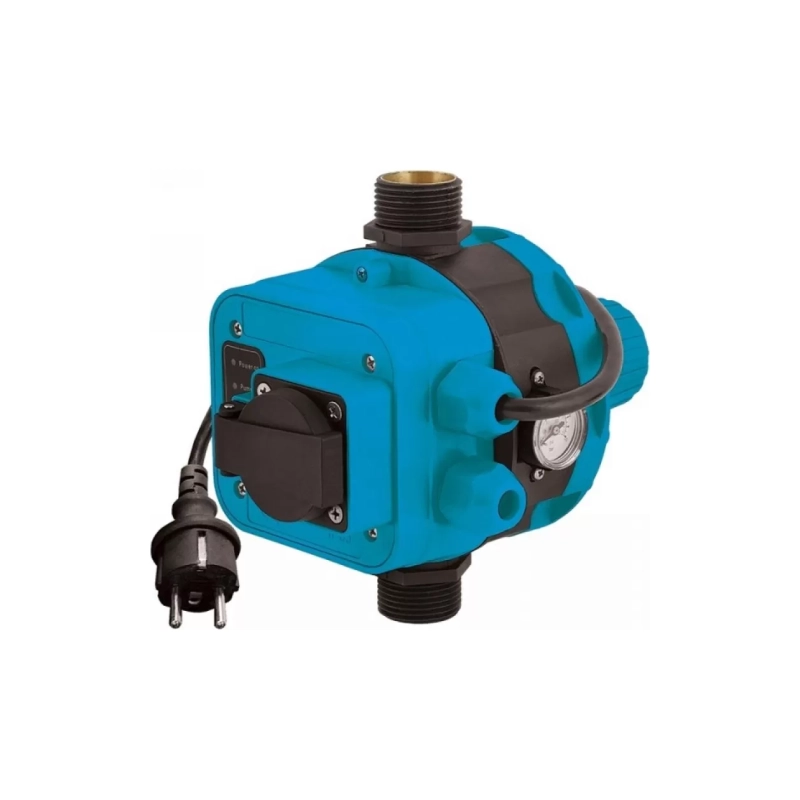 Контролер давления электр. 1,1кВт+розетка