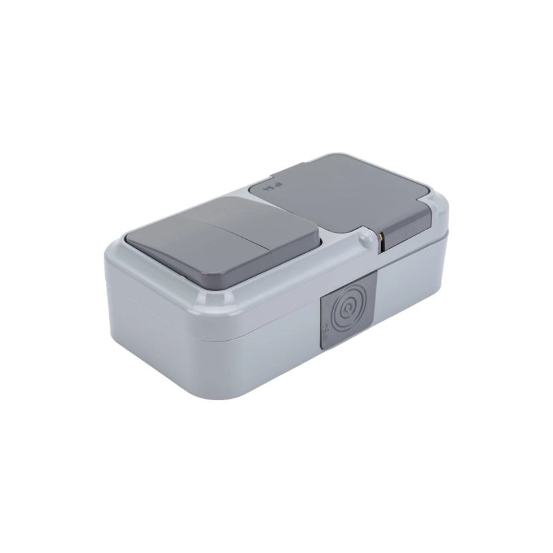 Пралеска Блок ip54-655-03 РА+В2 серый