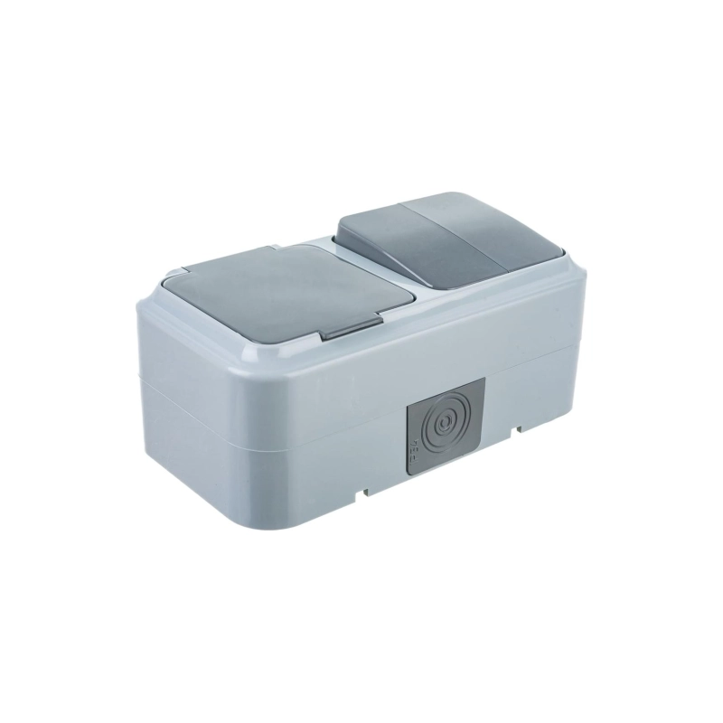 Пралеска Блок ip54-659-03 РАзк+В2 серый
