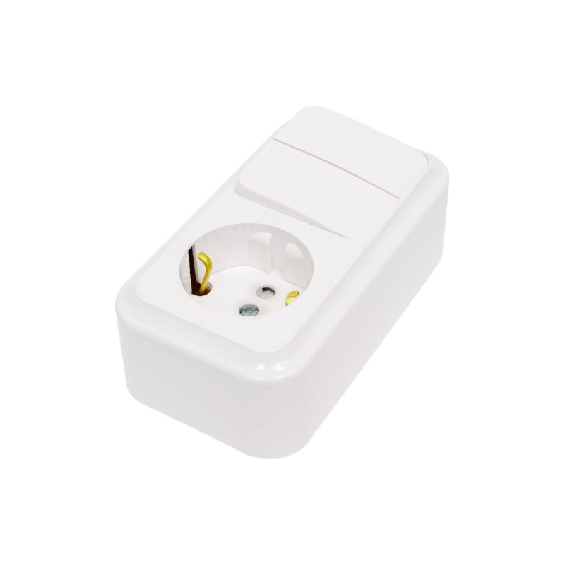 Стиль Блок (2 выкл + роз.з/к) накл.