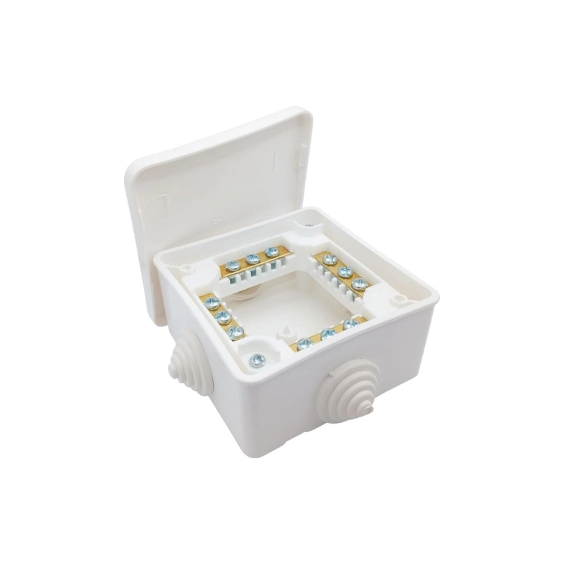 Светоприбор Коробка монтаж. с клем.колод.IP44 КМ-222(102*102*43,5)