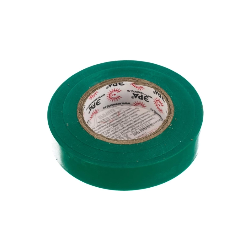 Изолента ПВХ ЭРА 15мм*20м зеленая